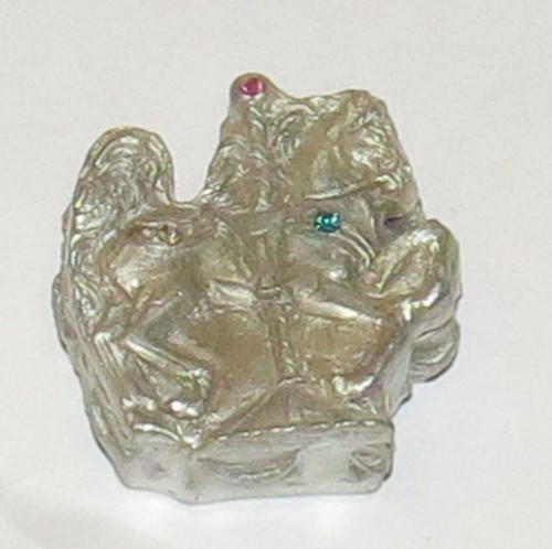 Carousel Horse Pewter Trinket Box with Three Crystals 0869 - Picture 2 of 6