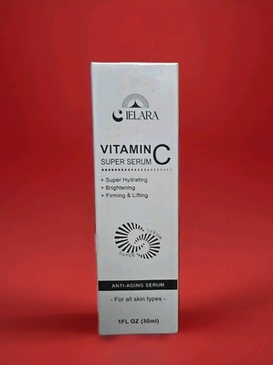 CIELARA Vitamin C Serum for Face, Anti Aging 20% Super C Serum With Vit C Hya...