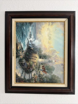 thomas kinkade light of peace lighthouse