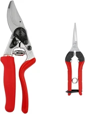 Pruning Shears (F 7) & 322 Snips - Swiss Made Garden Pruners & Picking Shears Bu