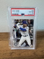 Kyle Lewis - 2020 Topps Rookie Card - Graded Gem Mint 10. rookie card picture