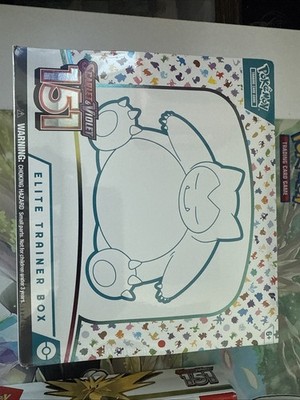 Pokémon TCG Scarlet & Violet 151 Elite Trainer Box Snorlax Booster Promo English