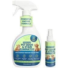 Loncomay Enzyme Cleaner for Dog Cat Urine, Pet 36 Fl Oz Pack of 1 , Clear