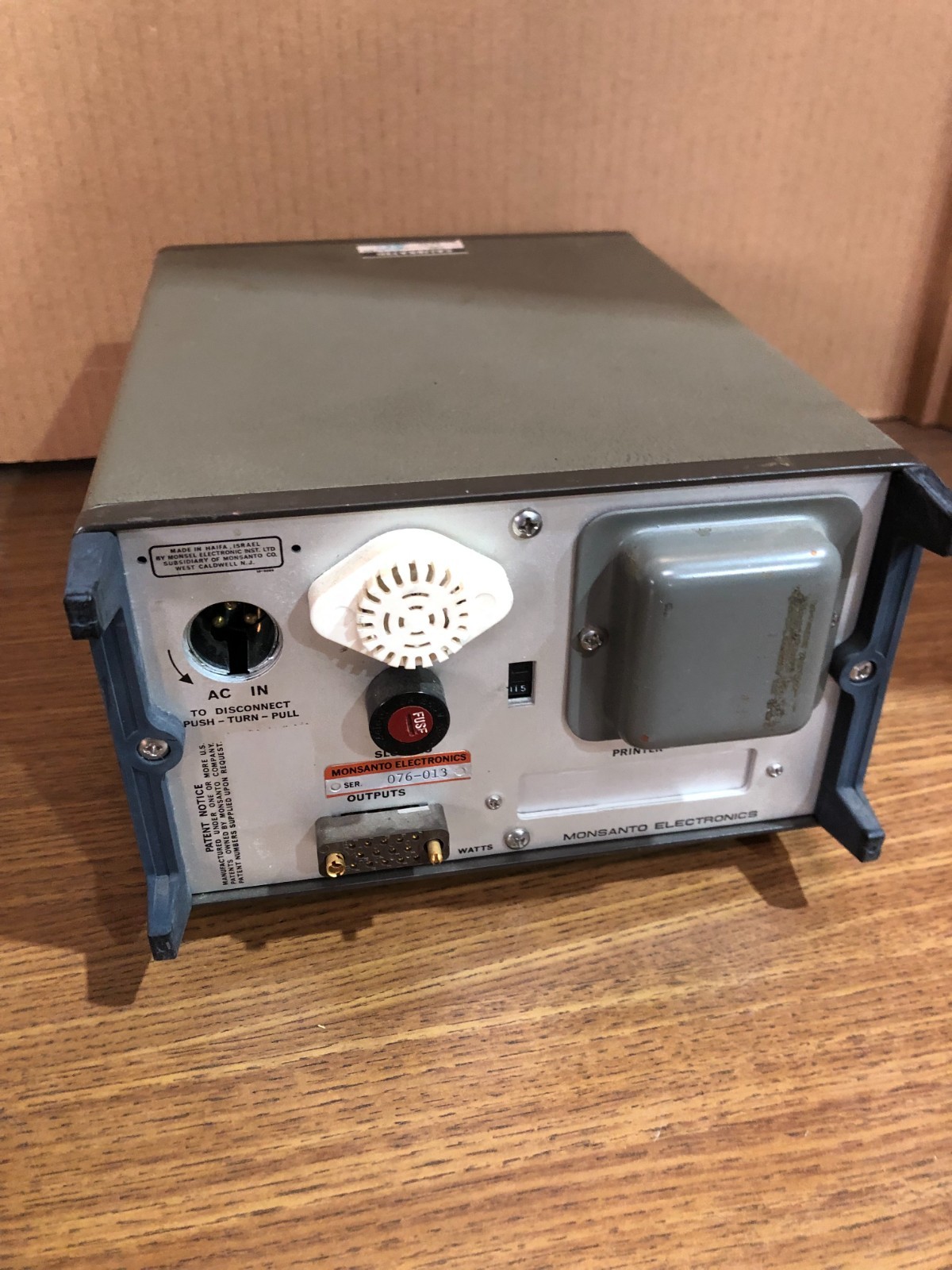 Monsanto Counter-Timer Model 100B - PARTS