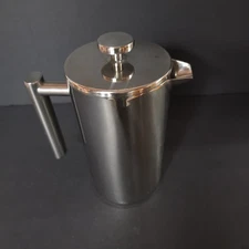 LINKYO 32oz French Press Coffee Maker – All Stainless Steel Double-Wall Design