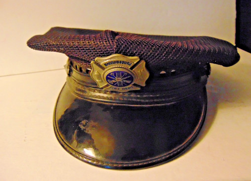 NARROWSBURG, NY FIRE DEPARTMENT VINTAGE MESH HAT--ALL GOOD