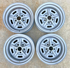 Original 1965 Ford Mustang Magnum 500 Painted Wheels Set Of 4 14x7 Oem Fomoco Original 1965 Ford Mustang Magnum 500 Painted Wheels Set Of 4 14x7 Oem Fomoco