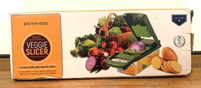 14 PCS Veggie Slicer Chopper Dicer Grater Kitchen Ideas 14-in-1 Set