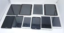 Lot of 10 Cosmetically Good Various Samsung Tablets for Parts / Repair Bundle