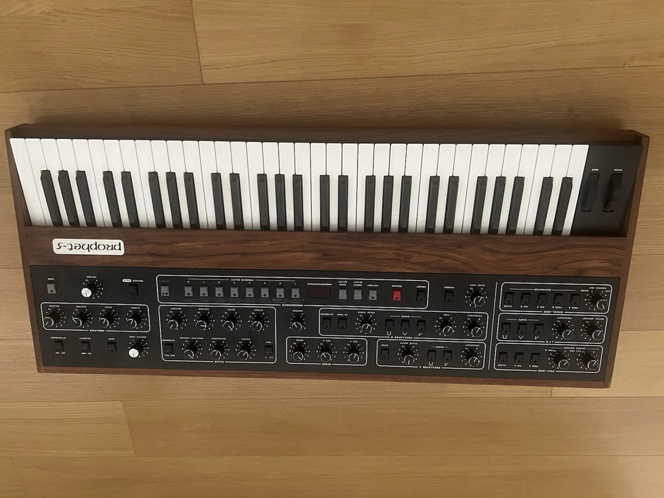 Sequential Prophet 5 Polyphonic Analog Synthesizer - Image 2 of 2