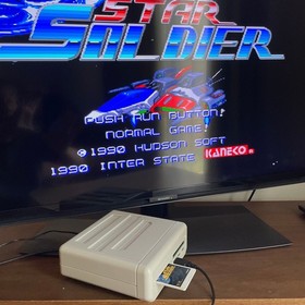 PC Engine HuCARD Super Star Soldier software only Operation confirmed