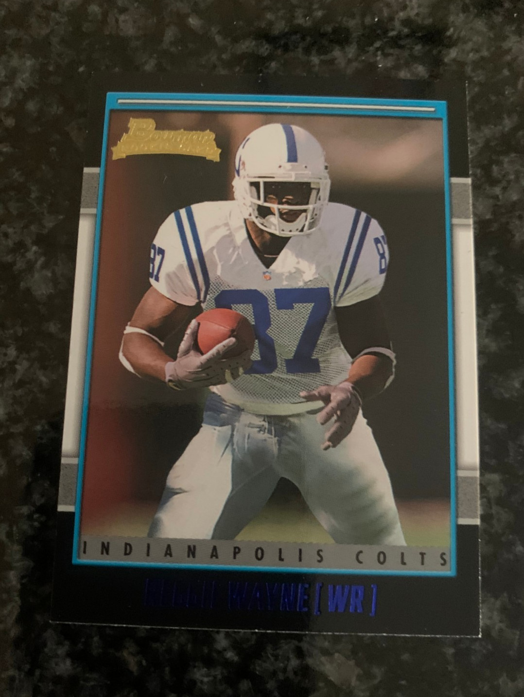 2001 Bowman Football #209 REGGIE WAYNE ROOKIE.......NM-MT