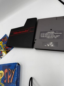 Spy vs Spy Nintendo Entertainment System, 1988 Nes Game Complete box Good Con A9