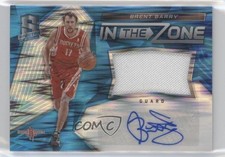 2016 Panini Spectra In the Zone Memorabilia Neon Blue 77/99 Brent Barry Auto 1u6