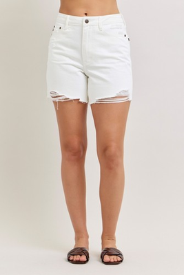 #ad Judy Blue High Waist Rigid Magic Dad Short with Cell Phone Back Pocket $22.22