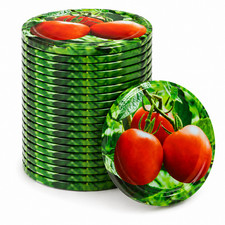 82mm Twist Off Lids 6 Lug Tomatoes Jar Lids Preserving x8 x16 x24 x48