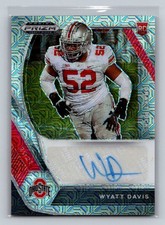 2021 Panini Prizm Draft Picks Collegiate #DPA-WDA Wyatt Davis Auto Mojo/25