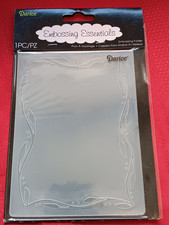 DARICE EMBOSSING FOLDER -4.25" X 5.75" -LEAFY VINE BORDER - 1218-106