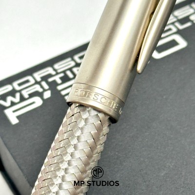 Porsche Design P3100 Tec Flex Braided Steel Rollerball Pen VIP