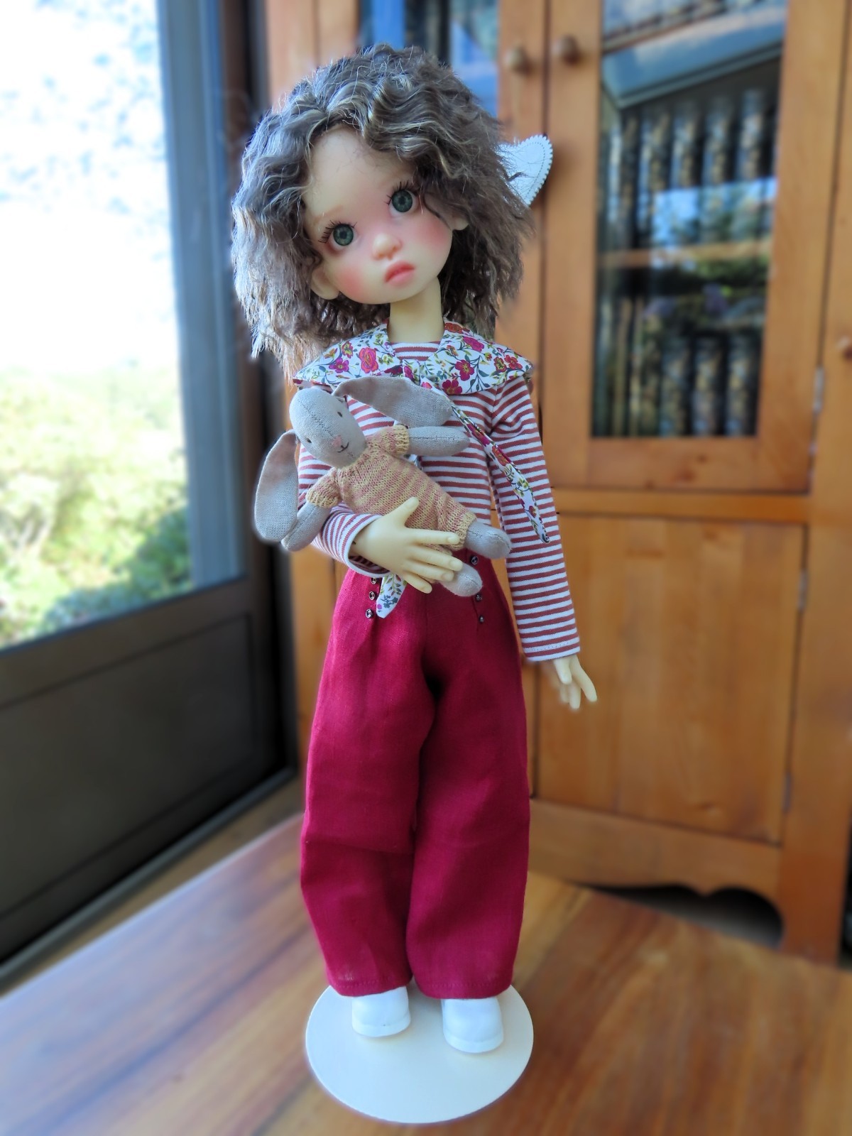 Tenue printanière Gracie pour vêtement poupée Kaye Wiggs 46 cm costume miniature