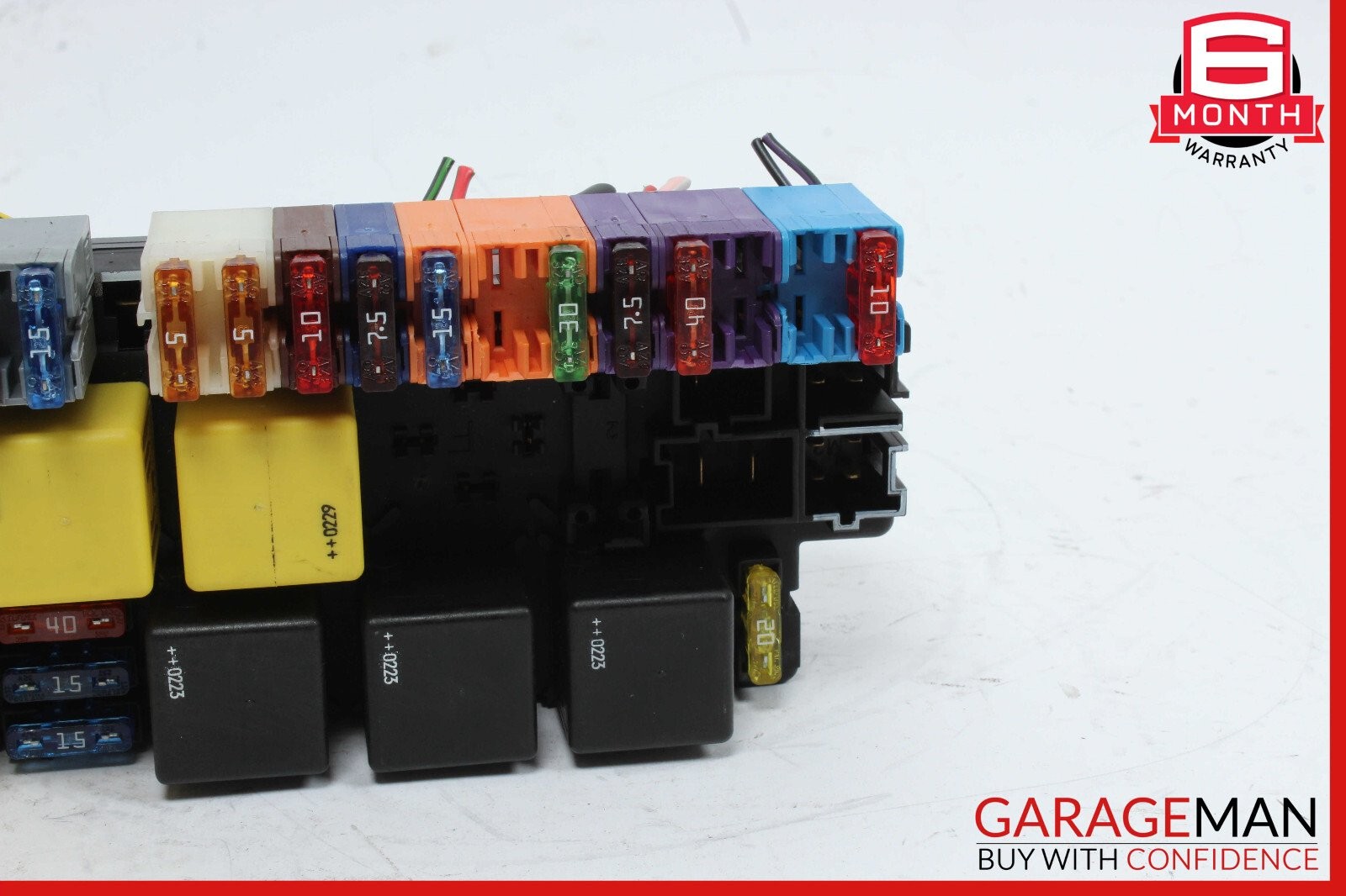 03-12 Mercedes R230 SL500 SL55 AMG Front Left SAM Fuse Box Control Module OEM