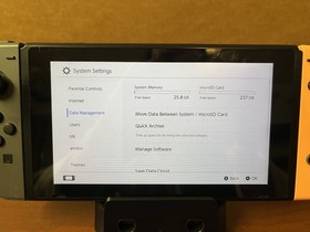 Nintendo Switch 256GB microSD HAC-001-01 Console + Accessories No Charger TESTED