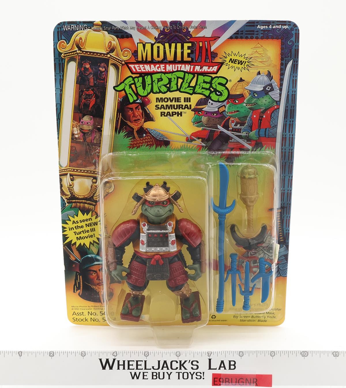 Samurai Raph Movie III Teenage Mutant Ninja Turtles TMNT 199