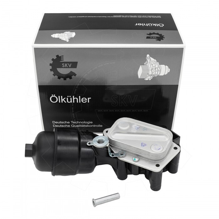 Radiateur refroidisseur d'huile moteur contre les fuites et surchauffes pour Lancia Ypsilon