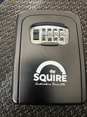 Squire Schlüsseltresor Wandmontage Kombination Outdoor Sicherheit Code Schloss Box Keykeep1
