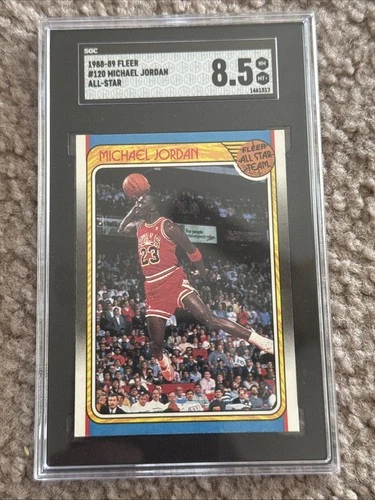 1988-89 Fleer - Michael Jordan #120 - SGC 8.5 Graded Card