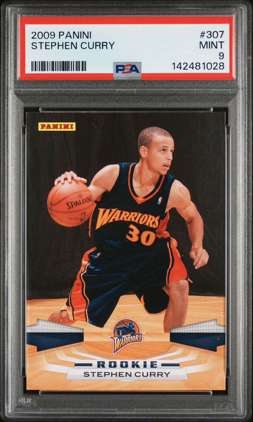 2009-10 Panini - Rookie Stephen Curry #307 PSA 9 Warriors