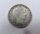 USA Silver Barber Half 1915 S San Francisco VERY SCARCE