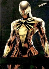 2021 SkyBox Metal Universe Marvel Spider-Man #137 Iron Spider