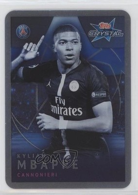 2018-19 Topps Crystal UEFA Champions League Cannonieri Kylian Mbappe #116 05yi