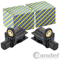 2X SNR ABS-SENSOREN Raddrehzal Hinten Beidseitig Passend FÜR Ford C-MAX Focus