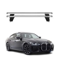 Menabo DachträGer GrundträGer FüR BMW 4Er G26 Gran Coupe 2020-2026 ABE Alu Grau