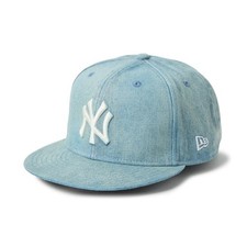 New Era 9FIFTY Cap MLB New York Yankees Washed Denim Unisex Adjustable 14744811