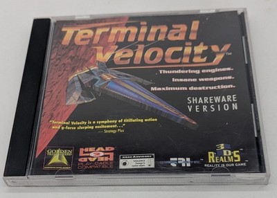 Terminal Velocity Vintage Computer Game 3D Realms FormGen Flying Flight
