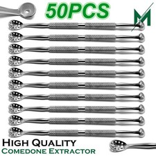Blackhead Whitehead Pimple Comedone Spot Acne Extractor Remover Kit Popper Tool