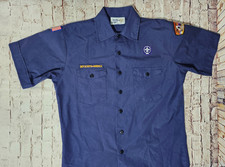 Cub Scout BSA, Cfficial Uniform Shirt, Youth XL, Cotton Blend, Patch is Sewn