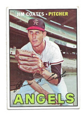 1967 Topps #401 Jim Coates, California Angels