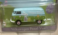 1:64 Finished Product For Greenlight For T1 Panel Van Happy Easter Truck Pre-Bui