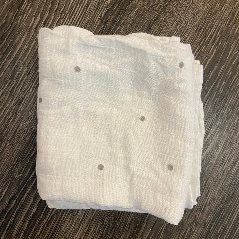 IKEA RODHAKE Baby Blankets (3) Red White Stripe Scalloped Edges Bunny Blankets - Image 3 of 4