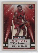 2022-23 Panini NBA Hoops Now Playing Holo Christian Koloko #30 2r8