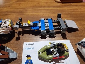 LEGO CITY: Police Patrol *Set 60045* No Manuals, No Box, Missing Some Stickers