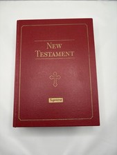 Supreme New Testament Stash Bible Box FW13 Red Leather
