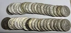 90% Silver Franklin Half Dollars, Lot Of 10, Mixed Dates/Mints, Circulated