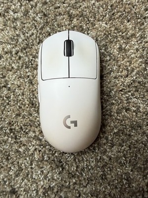 Logitech G pro x Wireless Optical Tracking Gaming Mouse White - No Receiver