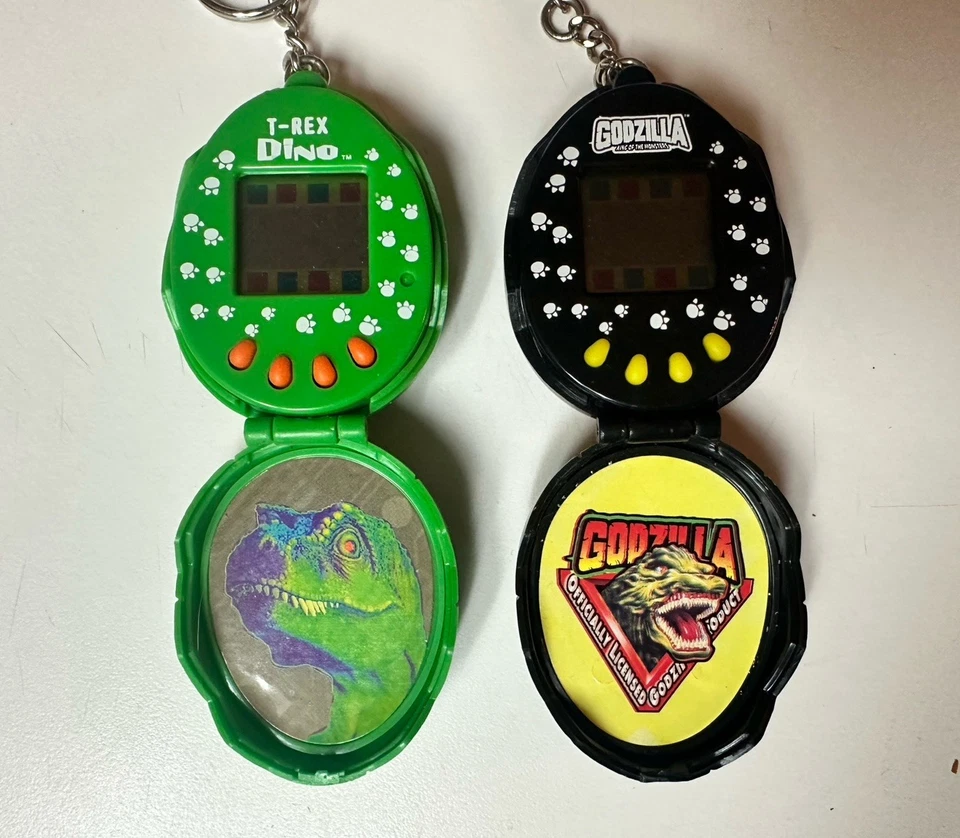 VPETS Virtual Pets Dino & Godzilla Bundle TESTED WORKING SEE DETAILS - Image 2 of 4