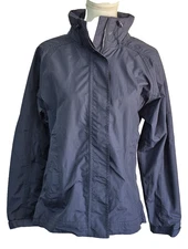 Ladies B&C Lightweight Hooded Jacket Size S (21") Navy (0383)